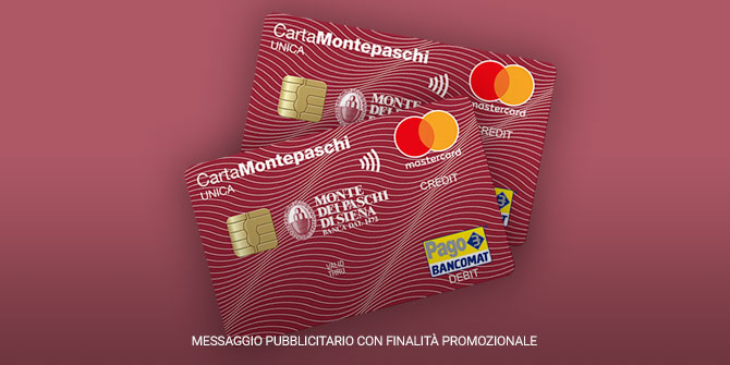 Carta Montepaschi Unica Banca Mps
