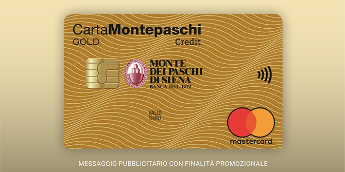 Carta Montepaschi Gold Banca Mps
